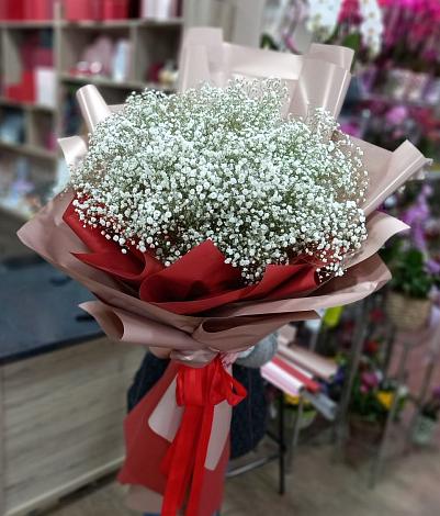 Букет цветов из: Гипсофила в Смоляниново