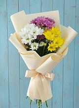 Букет цветов из:  Хризантемы в Смоляниново