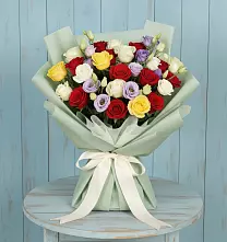 Букет цветов из:  Розы в Смоляниново