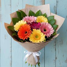 Букет цветов из:  Герберы в Смоляниново