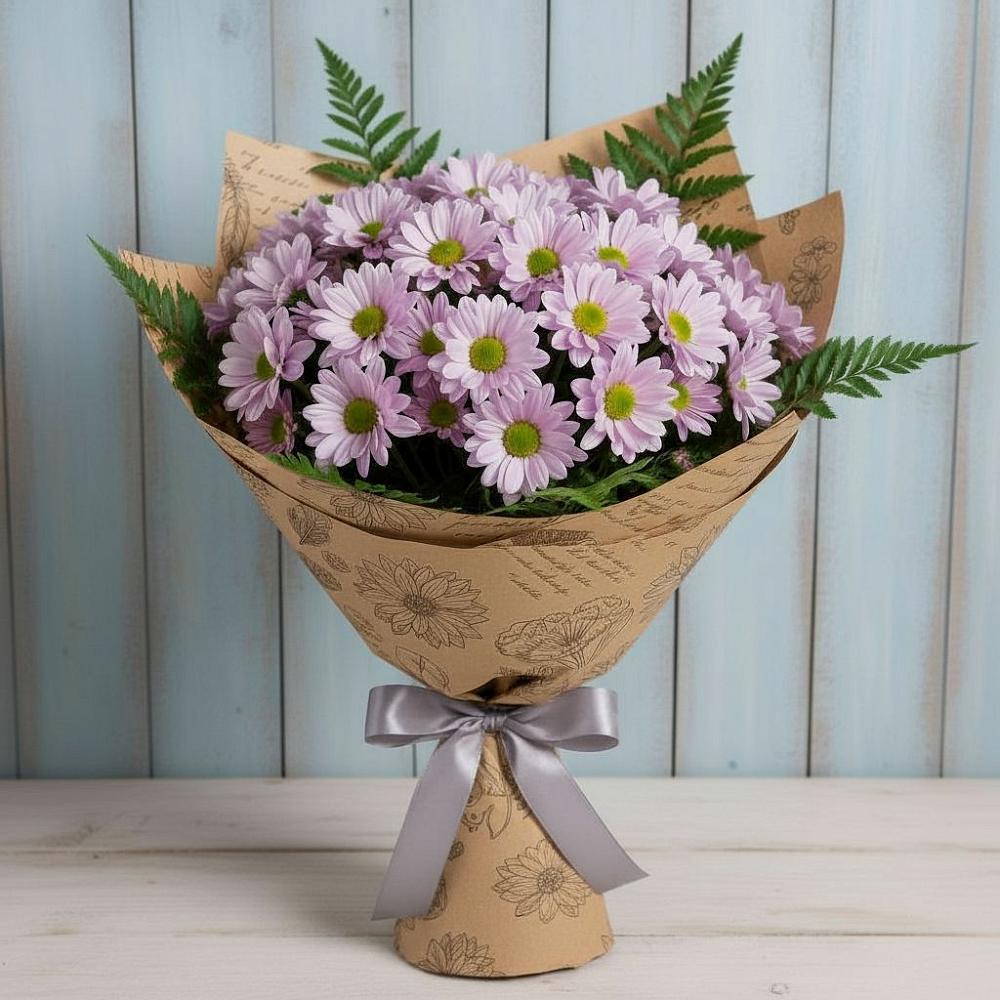 Букет цветов из: Хризантемы в Смоляниново