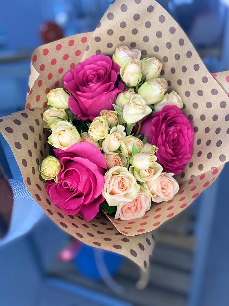 Букет цветов из: Розы в Смоляниново