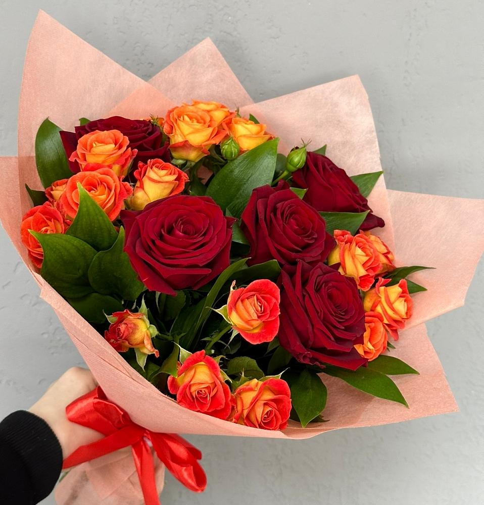 Букет Любовь и восторг в Смоляниново