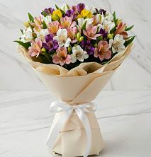 Букет цветов из:  Альстромерии в Смоляниново