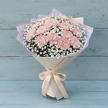 Букет цветов из:  Гвоздики в Смоляниново