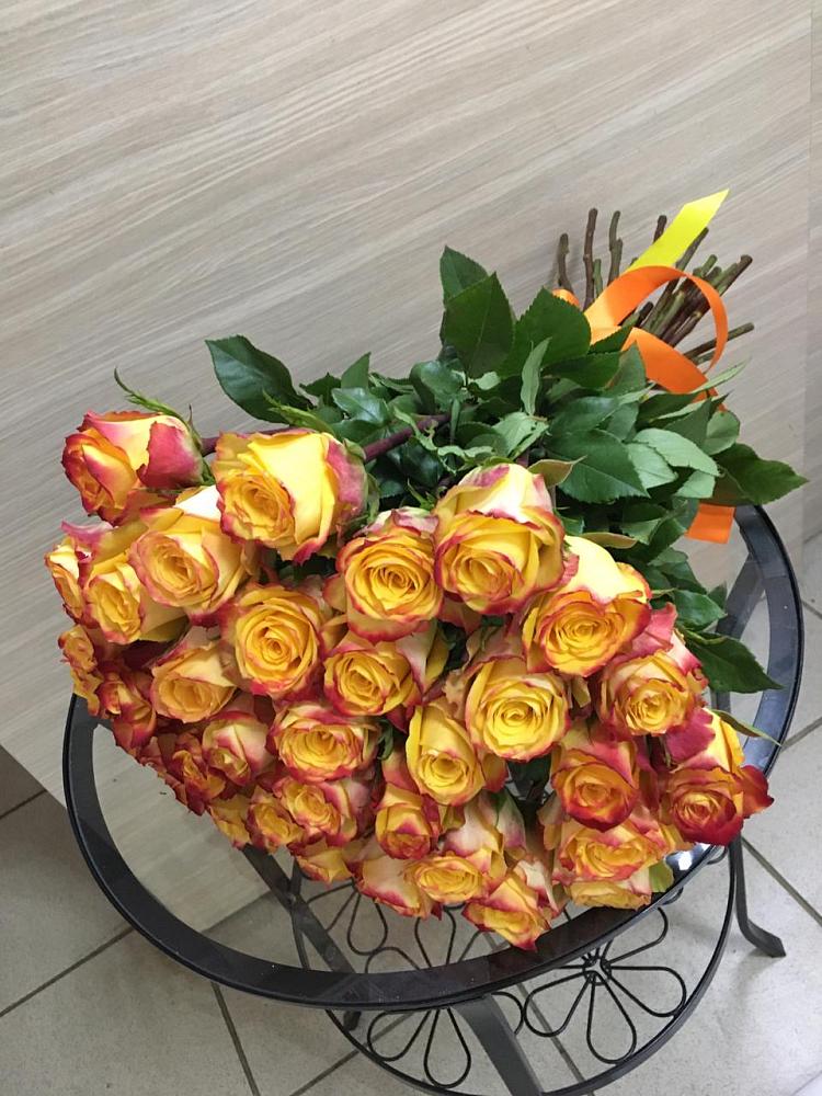 Букет Желтые розы в Смоляниново