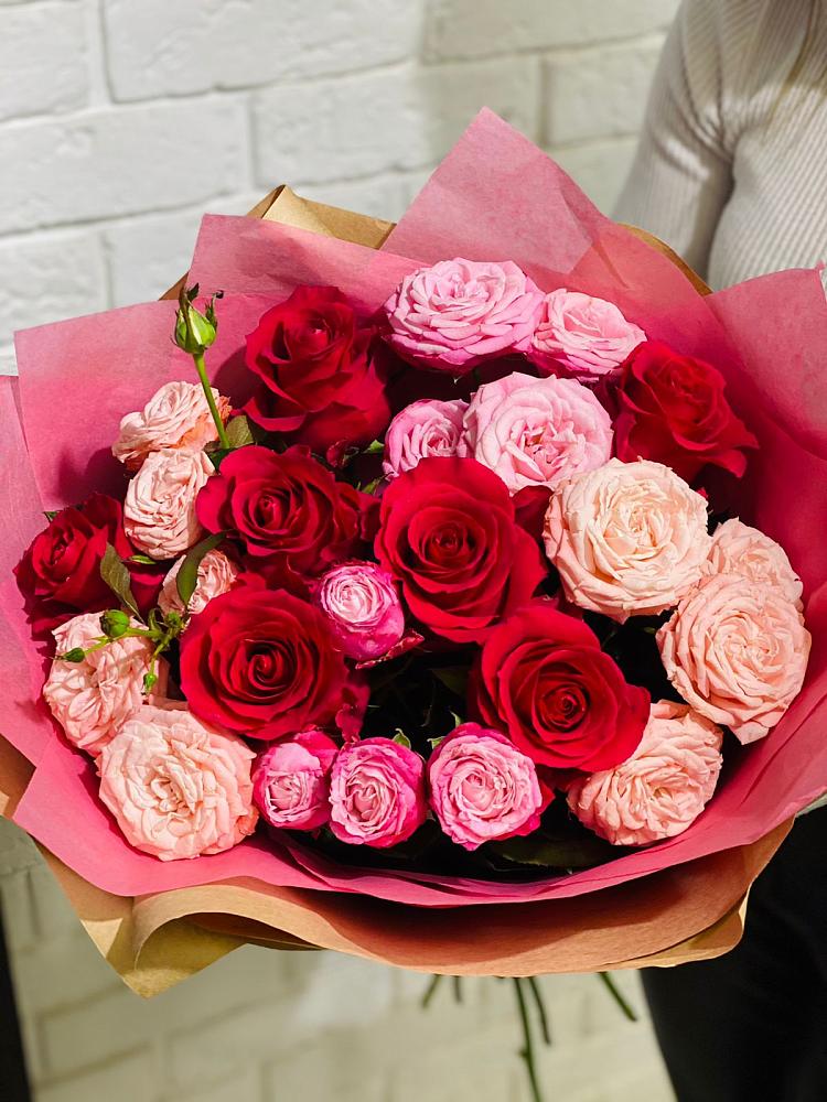 Букет цветов из: Розы в Смоляниново