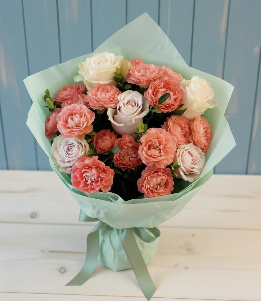 Букет цветов из: Розы в Смоляниново