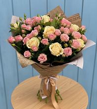 Букет цветов из:  Розы в Смоляниново