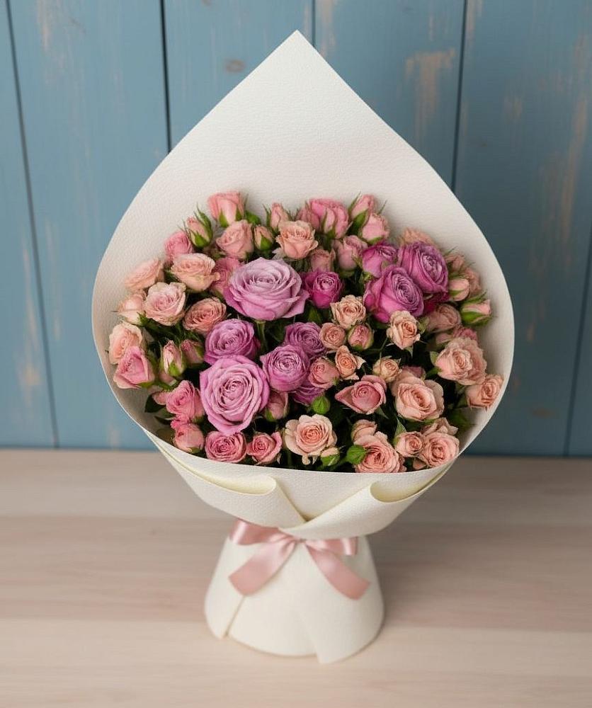 Букет цветов из: Розы в Смоляниново