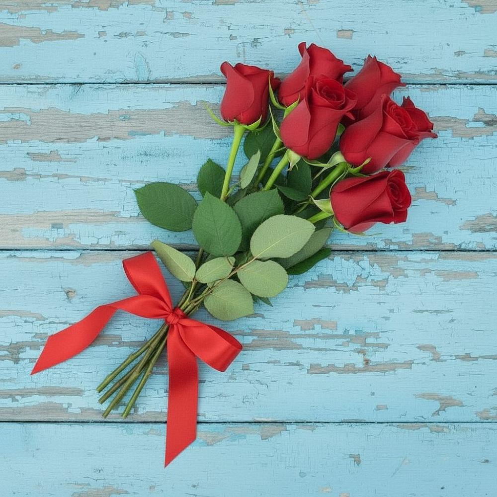Букет Красные розы в Смоляниново