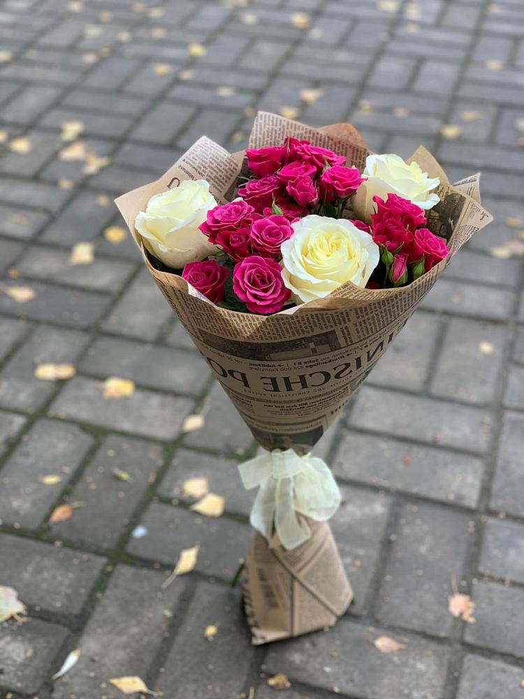 Букет цветов из: Розы в Смоляниново