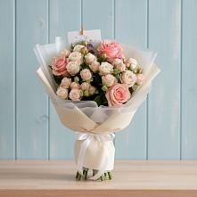 Букет цветов из:  Розы в Смоляниново