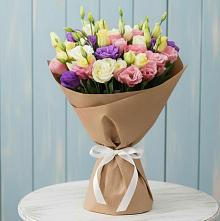 Букет цветов из:  Лизиантусы в Смоляниново